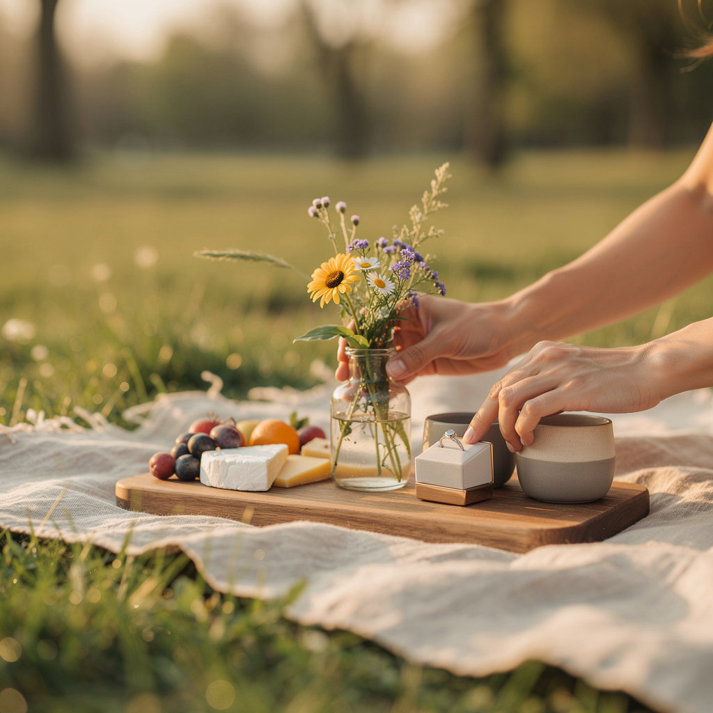 Moser Meadow at Elings Park scenic backdrop perfect for proposals, weddings, and photo shoots in Santa Barbara